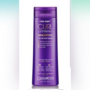 GIOVANNI Curl Habit Curl Defining Shampoo Moisturizing Coconut Oil Shea Butter